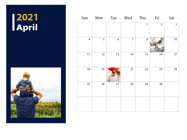 Calendar 30x20