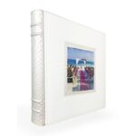White Leather Cover