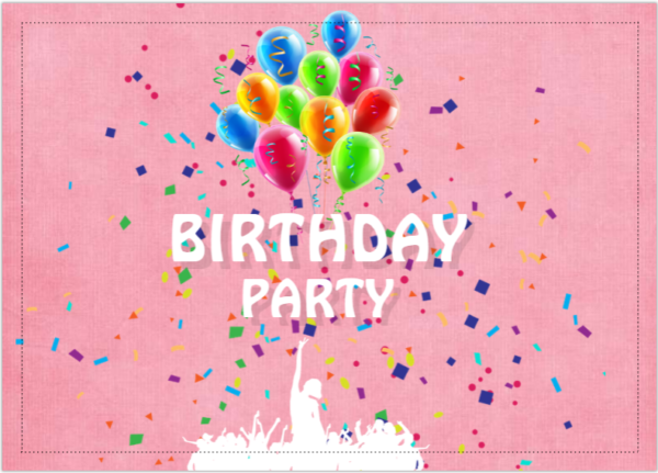 Invitation card - Girl -I3 - Image 3