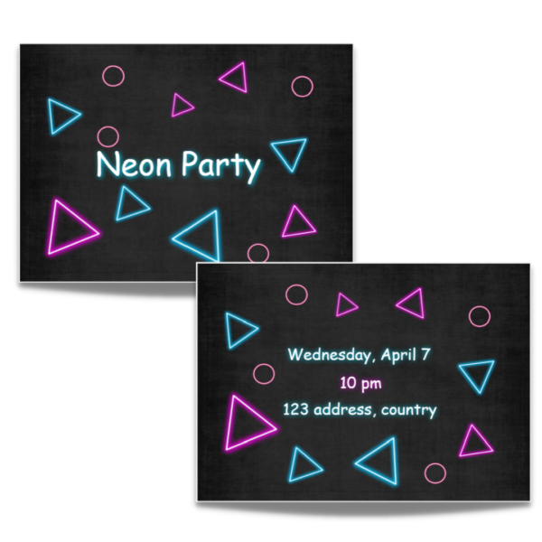 Invitation card - Night Party - I5