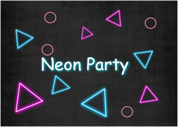 Invitation card - Night Party - I5 - Image 2