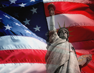 Travelling in America Square